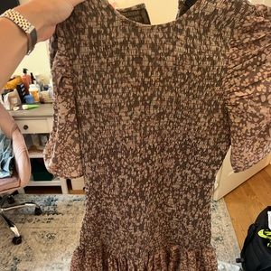 French connection ribbed dress